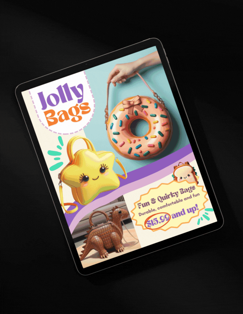 Jolly Bags Design GIF