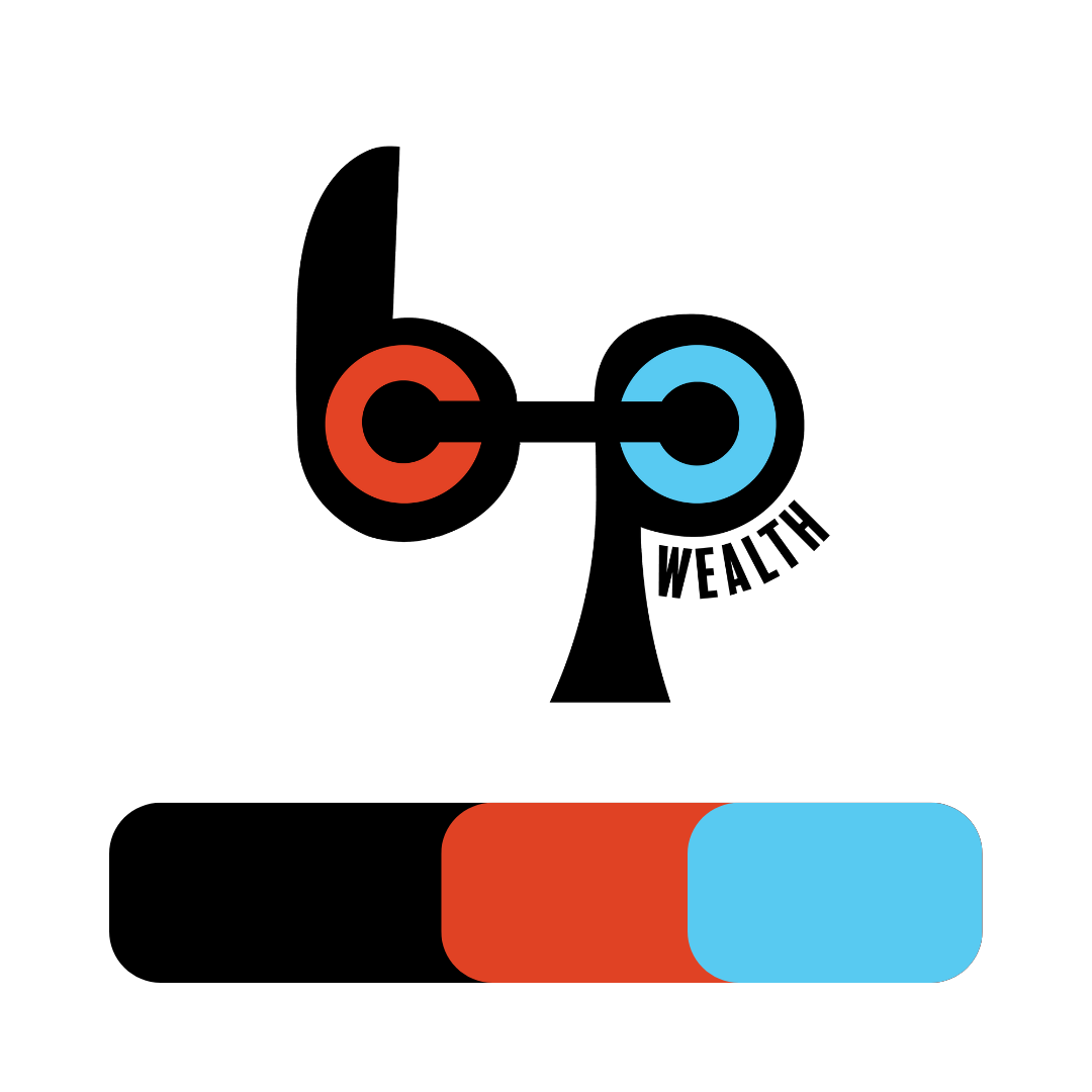 A logo design done for a small new business called Project Wealth.