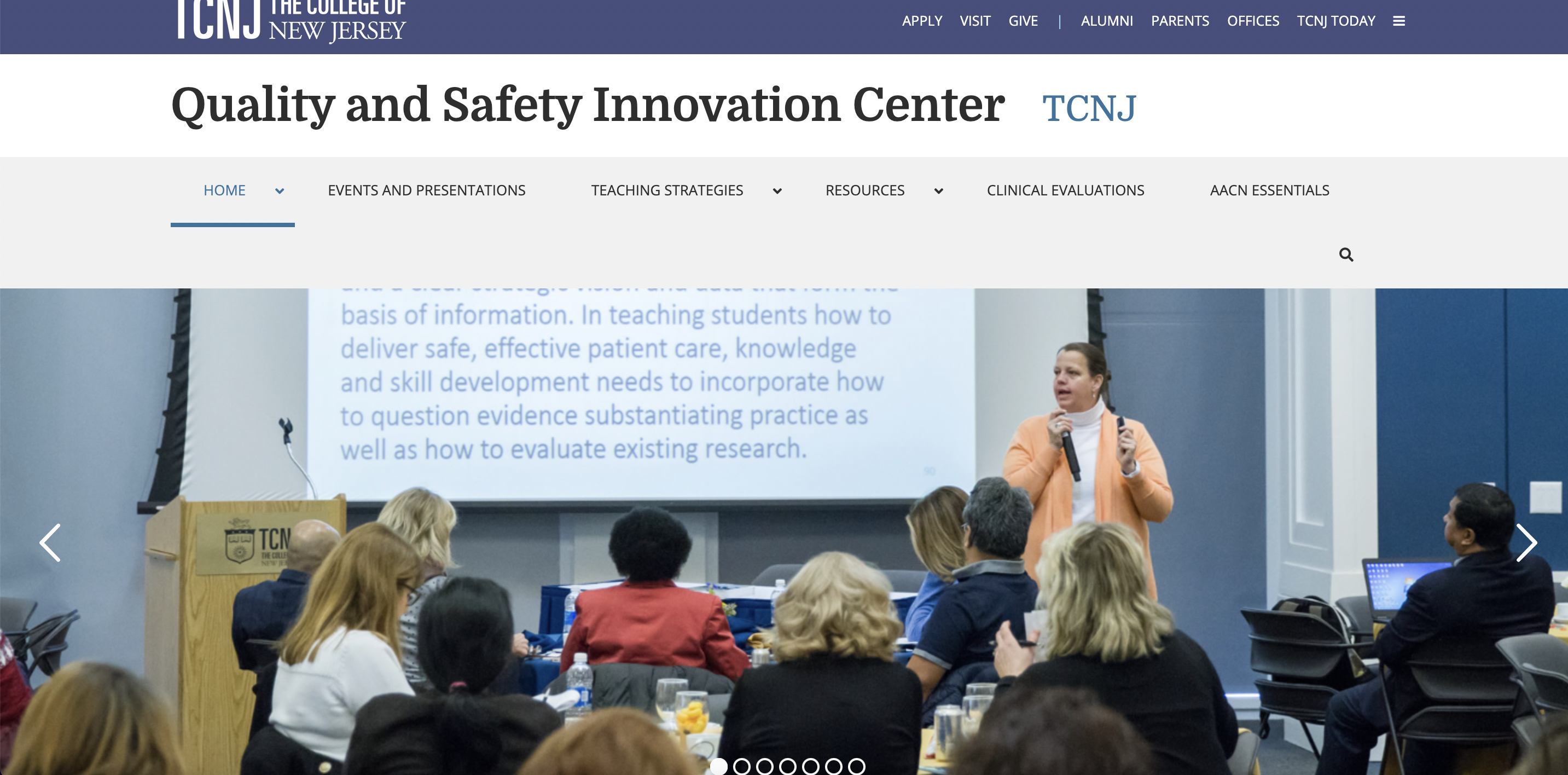 tcnj qsi center preview